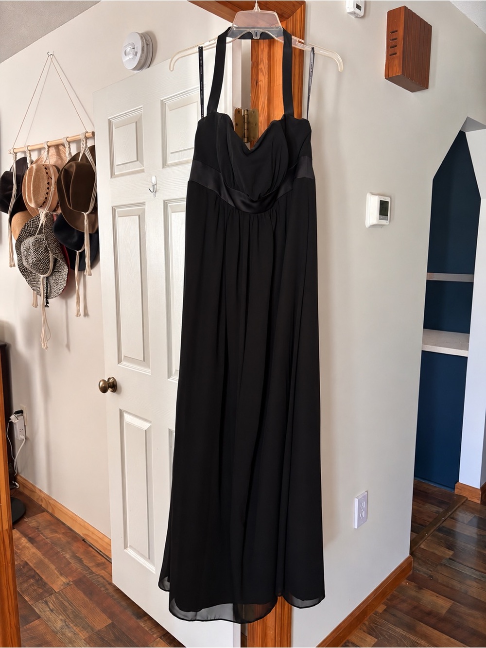 Alfred Angelo 7016 Black Formal Bridesmaid Evening Gown